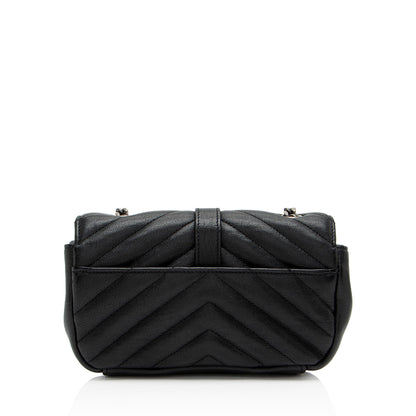 Saint Laurent Matelasse Leather Monogram Classic Baby Chain Bag