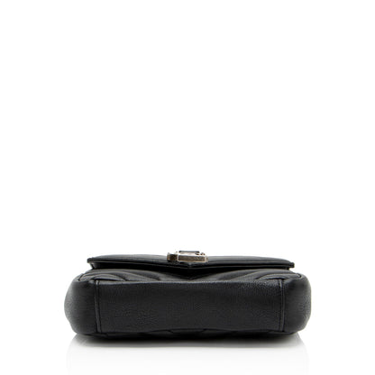 Saint Laurent Matelasse Leather Monogram Classic Baby Chain Bag