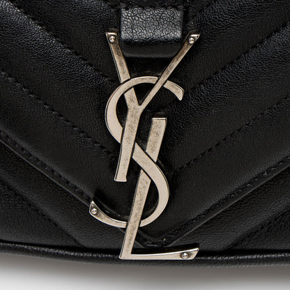 Saint Laurent Matelasse Leather Monogram Classic Baby Chain Bag