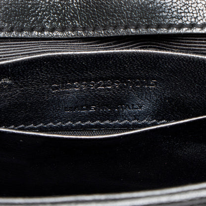 Saint Laurent Matelasse Leather Monogram Classic Baby Chain Bag