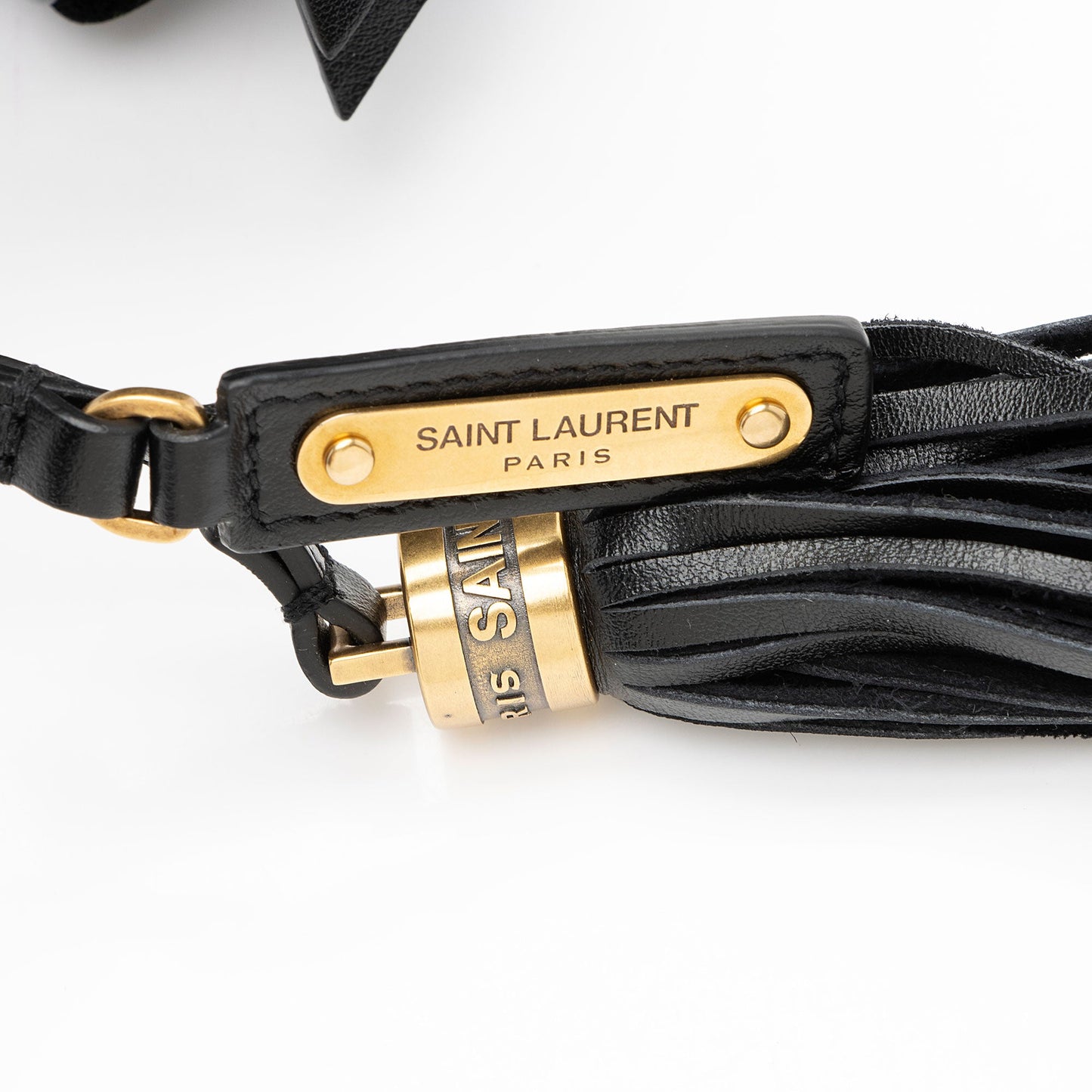 Saint Laurent Matelasse Velvet Monogram Lou Belt Bag