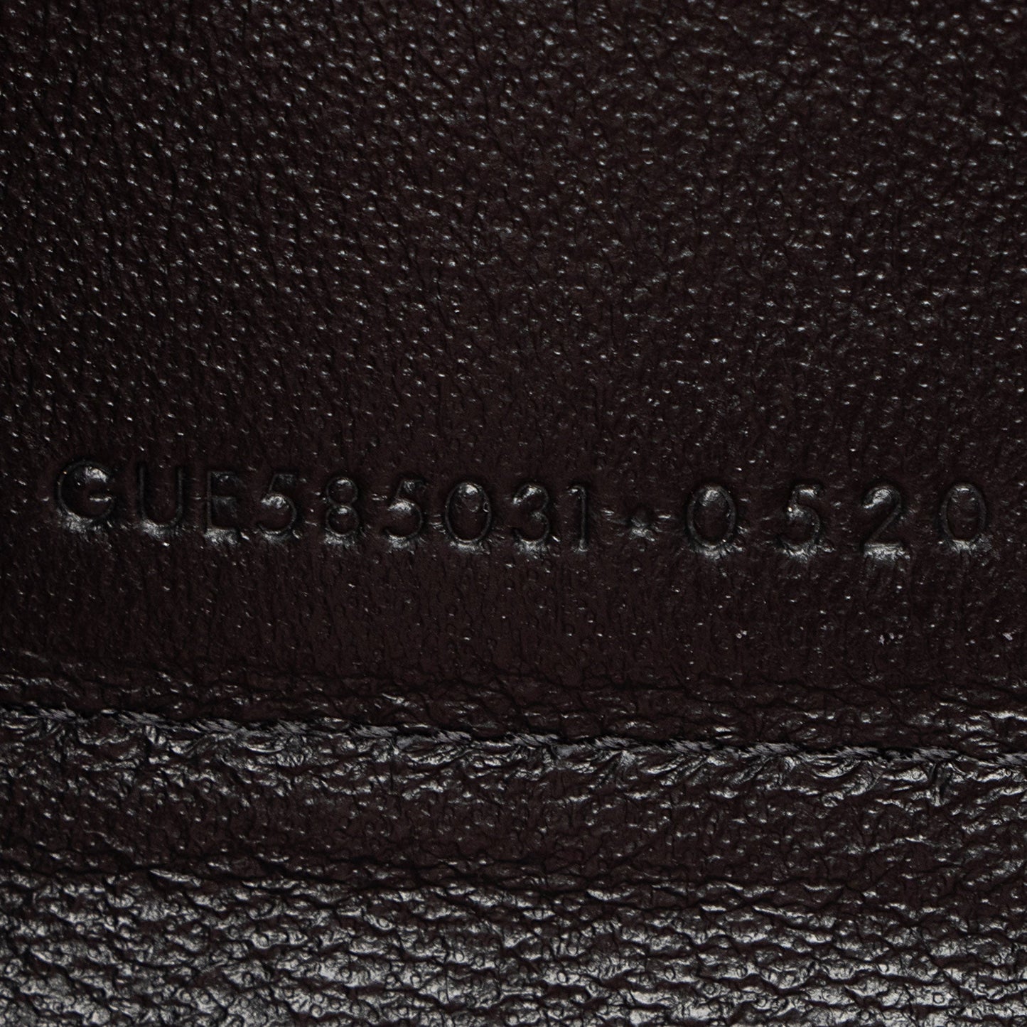 Saint Laurent Quilted Leather Monogram Becky Chain Wallet Handbag