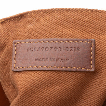 Saint Laurent Raffia Tassel Shopping Tote