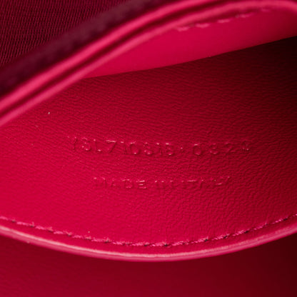 Saint Laurent Satin Monogram Le 5 A 7 Mini Hobo