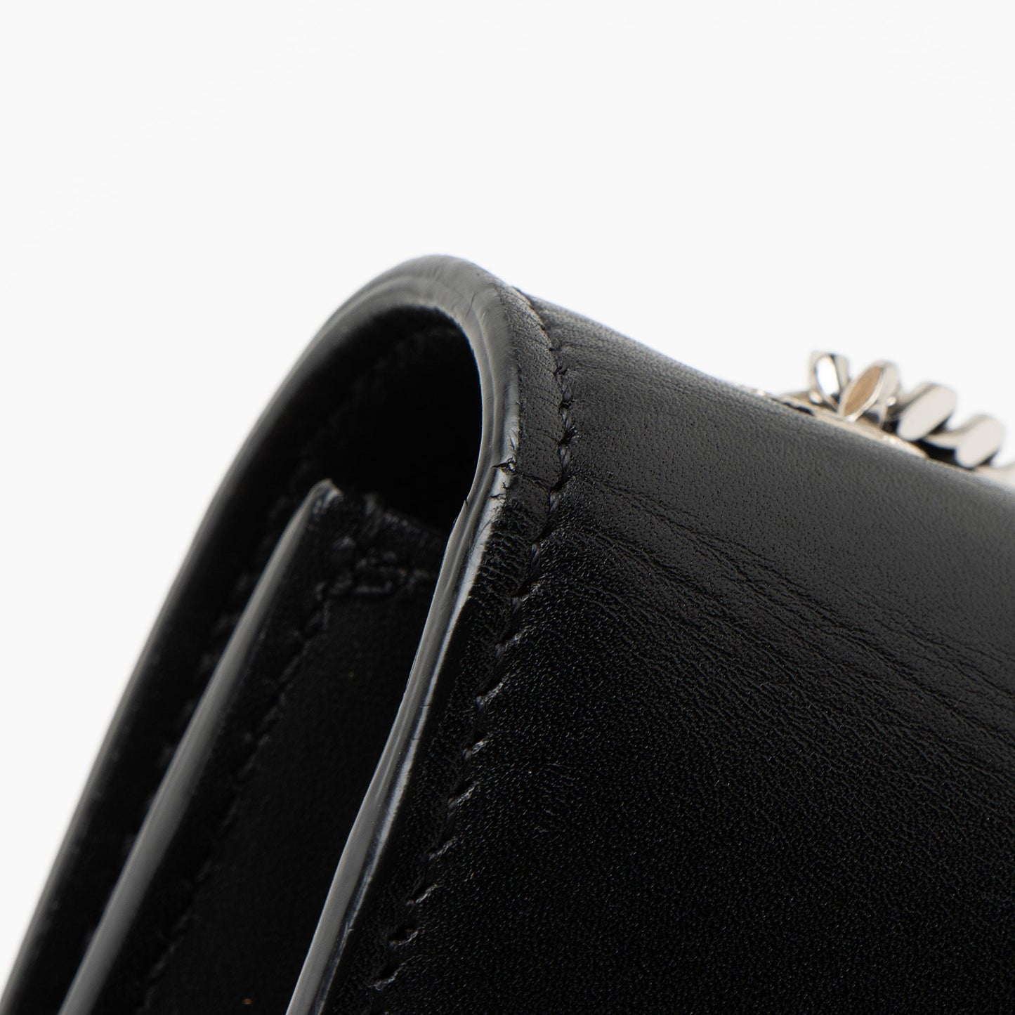 Saint Laurent Smooth Calfskin Monogram Kate Tassel Medium Shoulder Bag