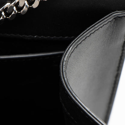 Saint Laurent Smooth Calfskin Monogram Kate Tassel Medium Shoulder Bag