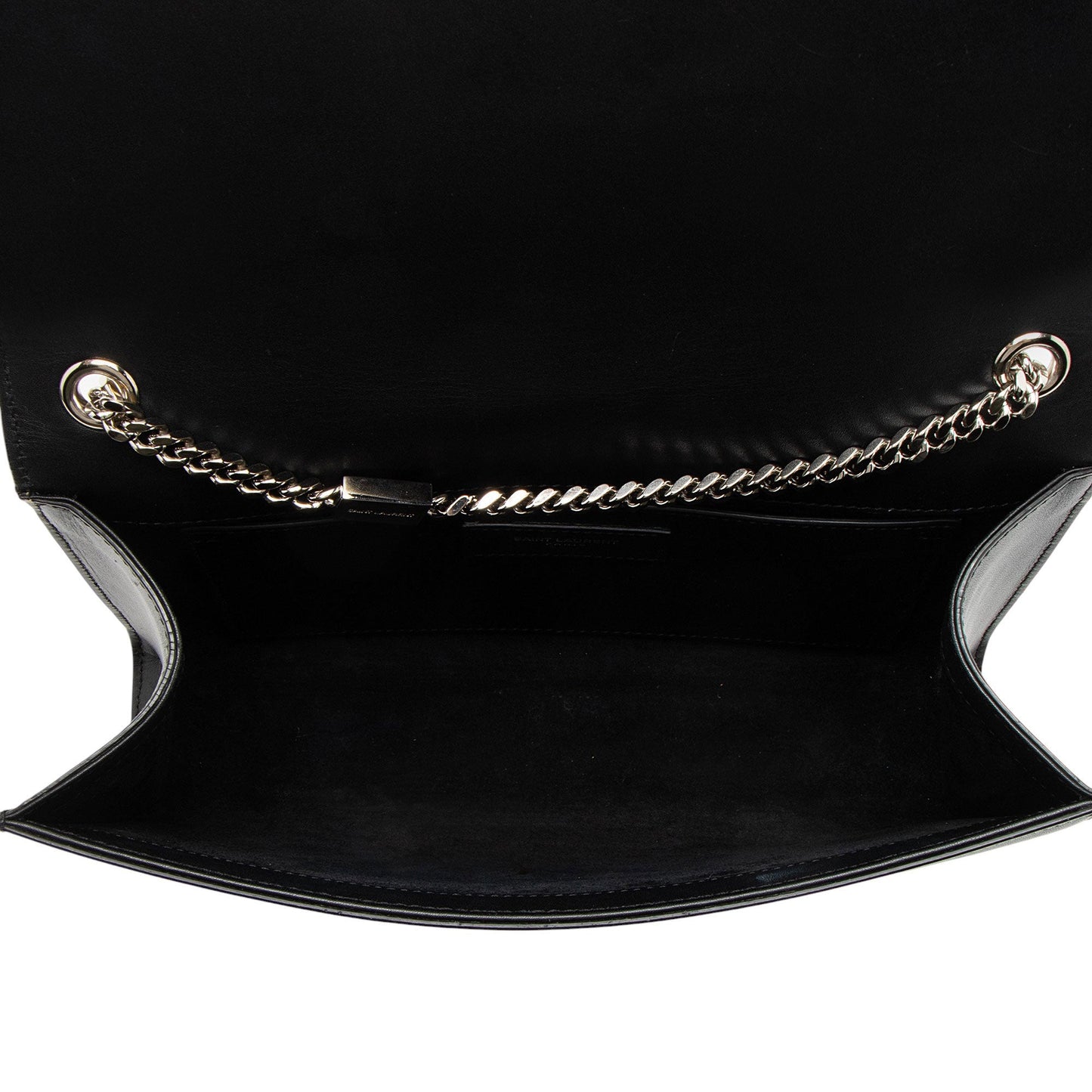 Saint Laurent Smooth Calfskin Monogram Kate Tassel Medium Shoulder Bag