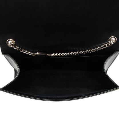 Saint Laurent Smooth Calfskin Monogram Kate Tassel Medium Shoulder Bag