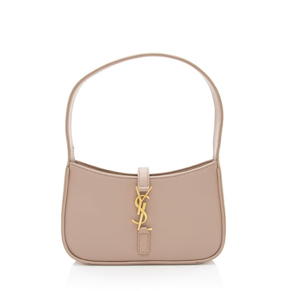 Saint Laurent Smooth Calfskin Monogram Le 5 A 7 Mini Hobo