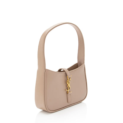 Saint Laurent Smooth Calfskin Monogram Le 5 A 7 Mini Hobo