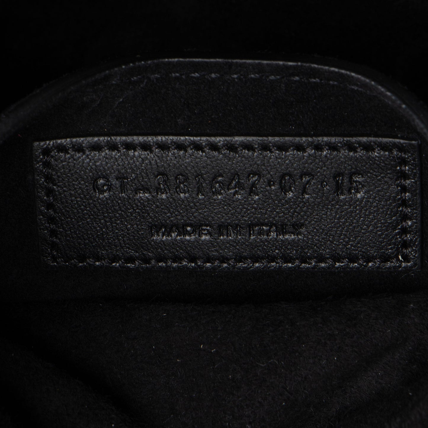 Saint Laurent Suede Fringe Emmanuelle Medium Bucket Bag