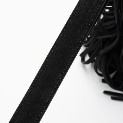 Saint Laurent Suede Fringe Emmanuelle Medium Bucket Bag