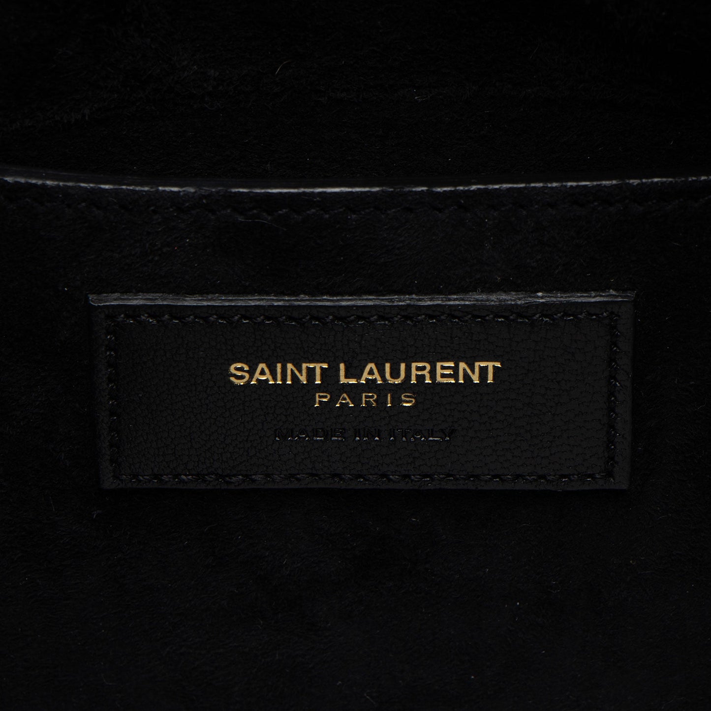 Saint Laurent Suede Fringe Emmanuelle Medium Bucket Bag