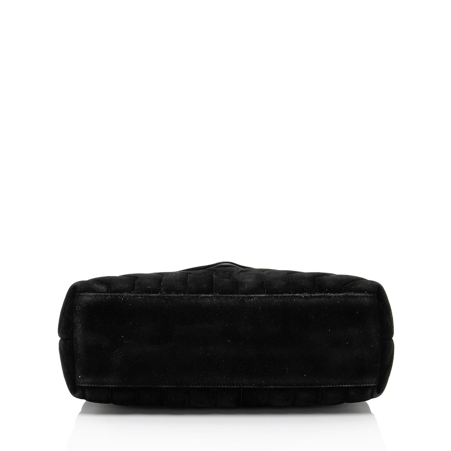 Saint Laurent Suede Monogram LouLou Chain Medium Shoulder Bag