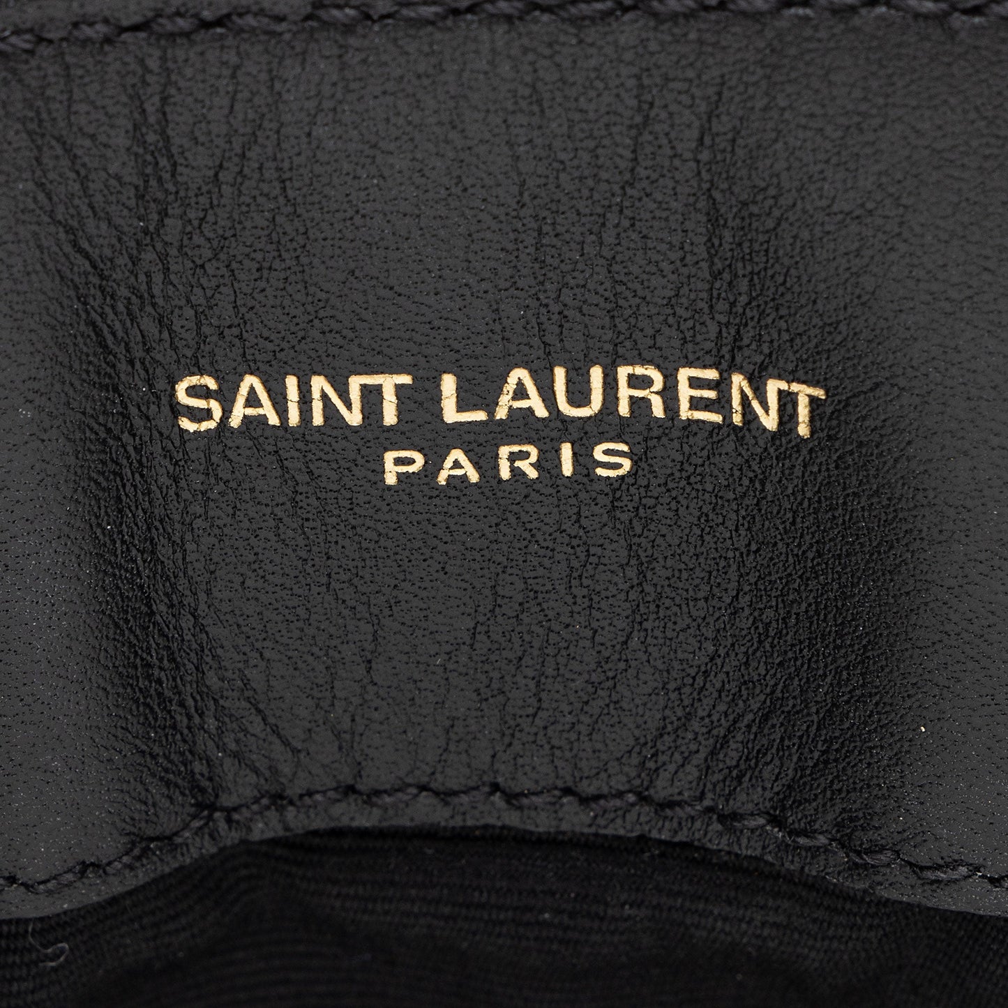 Saint Laurent Suede Monogram LouLou Chain Medium Shoulder Bag