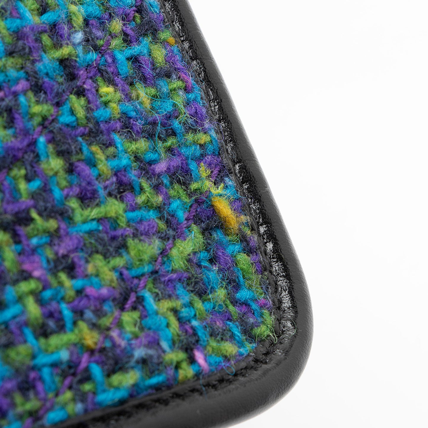 Saint Laurent Tweed Crinkled Leather Niki Baby Shoulder Bag