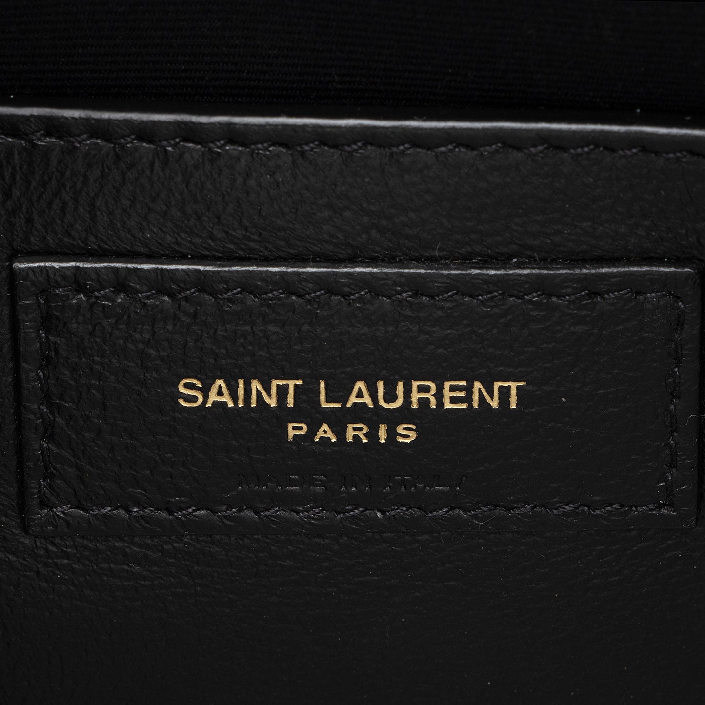 Saint Laurent Tweed Crinkled Leather Niki Baby Shoulder Bag