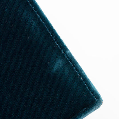 Saint Laurent Velvet Crystal Monogram Kate Tassel Chain Wallet Handbag